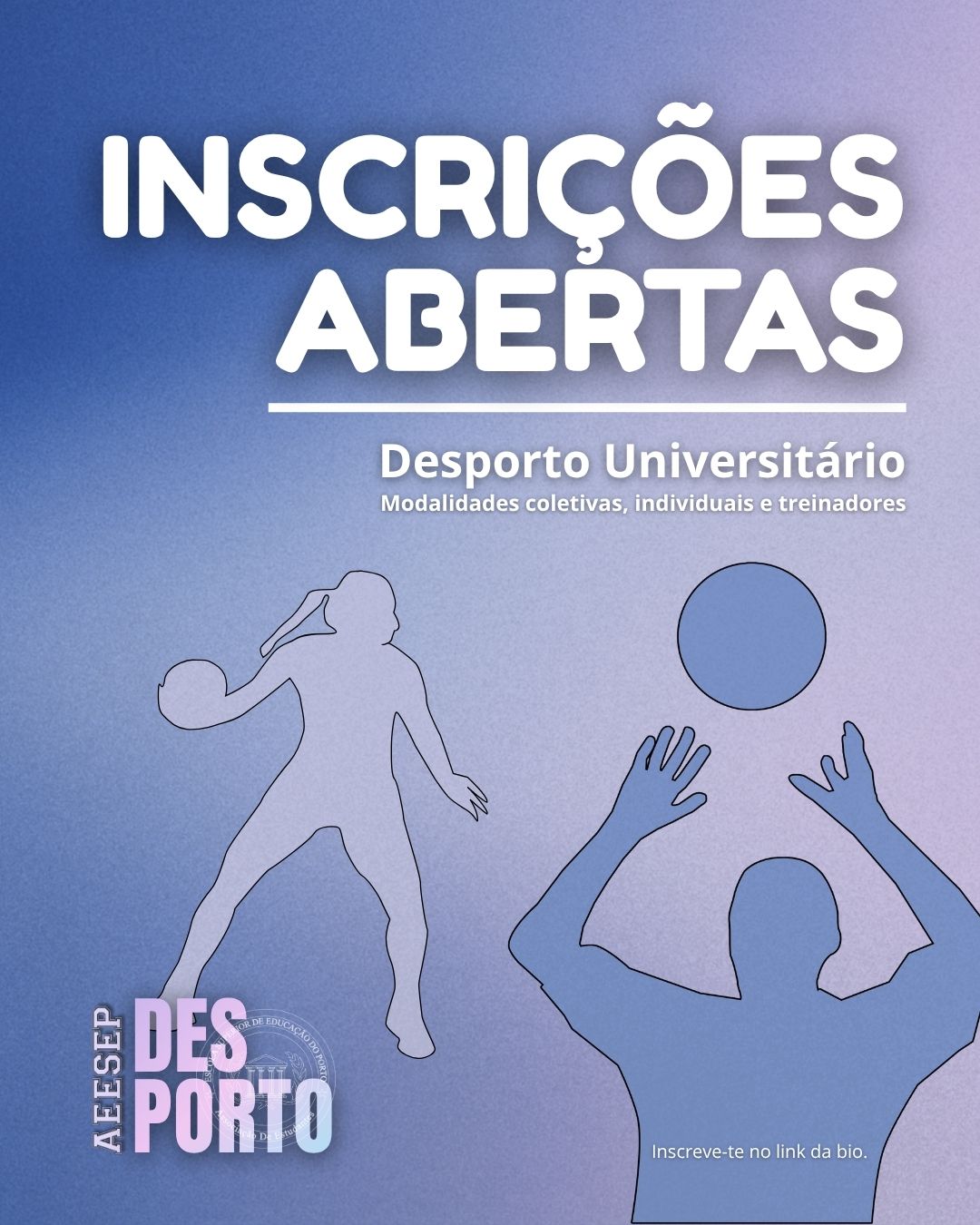 Inscrições Abertas para o Desporto Uni